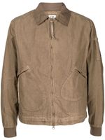 C.P. Company veste bomber à détail de lentille - Marron