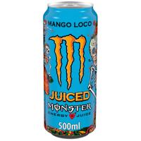 Energiedrank monster juice mango loco blik 500ml | 12 stuks
