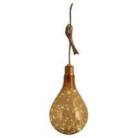 Luxform hanglamp Pear 60 led 16 x 16 x 28 cm brons 2-delig