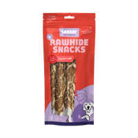 Braaaf Rawhide Twister Lam & Vis (6 st.) - 21 cm