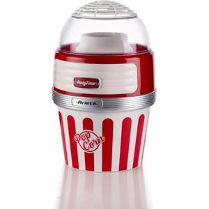 Ariete 2957/00 popcorn popper Rood, Transparant, Wit 2 min 1100 W