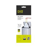 EKO afvalzak type d 18-21 liter rol met 20 afvalzakken