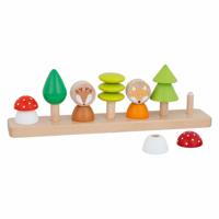 Goki houten kleur- en vormsorteerspel