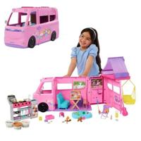 Barbie - Droomcamper-speelset met meer dan 60 accessoires - Barbie - HRJ78