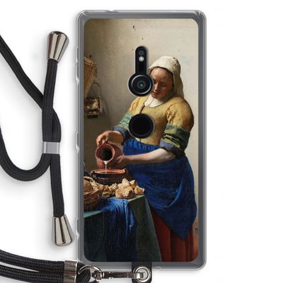 The Milkmaid: Sony Xperia XZ2 Transparant Hoesje met koord