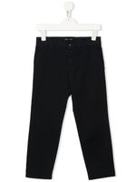 Emporio Armani Kids pantalon à coupe slim - Bleu