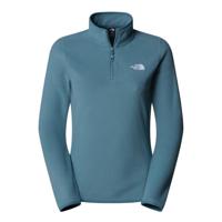 The North Face 100 Glacier 1/4 Zip Fleece Dames Stormy Blue XL