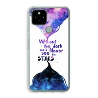 Stars quote: Google Pixel 5 Transparant Hoesje