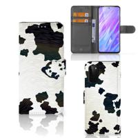 Samsung Galaxy S20 | Telefoonhoesje | Met pasjeshouder | Koeienvlekken