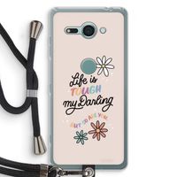Tough Life: Sony Xperia XZ2 Compact Transparant Hoesje met koord