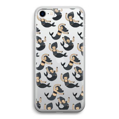 Zeemeermin: iPhone SE 2020 Transparant Hoesje