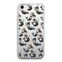 Zeemeermin: iPhone SE 2020 Transparant Hoesje