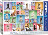 Yoga Dogs Puzzel 1000 Stukjes - thumbnail