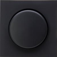 Enzo Kopp hk07 antraciet afdekplaat + knop dimmer - 4623030