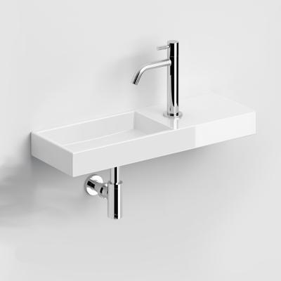 Fonteinset Clou Mini Wash Me Incl. Toebehoren 7x56 Cm Glanzend Wit