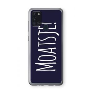 Moatsje!: Samsung Galaxy A21s Transparant Hoesje
