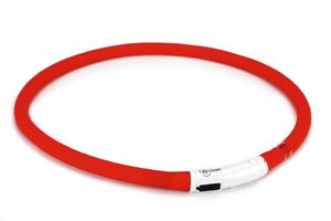 Beeztees safety gear dogini - halsband hond - rood - 70 cm