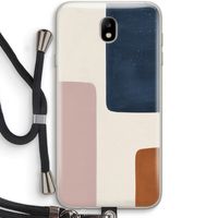 Geo #5: Samsung Galaxy J7 (2017) Transparant Hoesje met koord