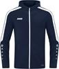 JAKO 6823D Jas Met Kap Power Dames - Marine - 44