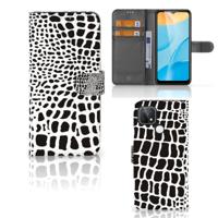 OPPO A15 | Telefoonhoesje | Met pasjeshouder | Slangenprint