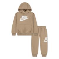 Nike Club Fleece Trainingspak Hooded Peuters Beige Wit