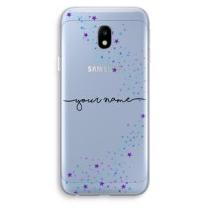 Sterren: Samsung Galaxy J3 (2017) Transparant Hoesje