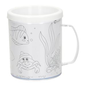 Duckiez Kleur je eigen mok onderwaterwereld