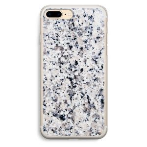 Gespikkelde marmer: iPhone 7 Plus Transparant Hoesje