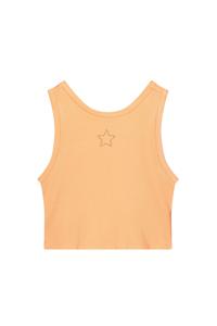 Like Flo zomer tanktop meisjes teens - perzik - embroiderie - Essie