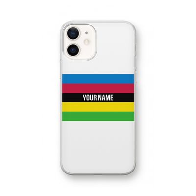 WK Wielrennen: iPhone 12 Transparant Hoesje