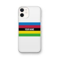 WK Wielrennen: iPhone 12 Transparant Hoesje