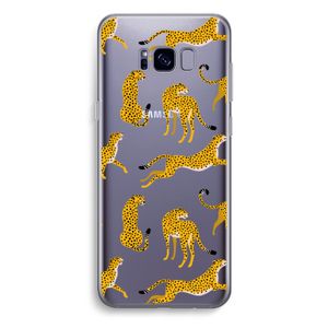Luipaard: Samsung Galaxy S8 Plus Transparant Hoesje