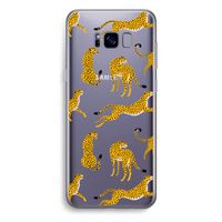 Luipaard: Samsung Galaxy S8 Plus Transparant Hoesje