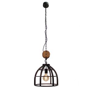 Hanglamp Aperto zwart 34cm