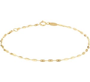 TFT Armband Goud Plaatjes 1,5 mm 16 - 17 - 18 cm
