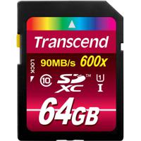 Transcend Ultimate SDXC-kaart Industrial 64 GB Class 10, UHS-I - thumbnail