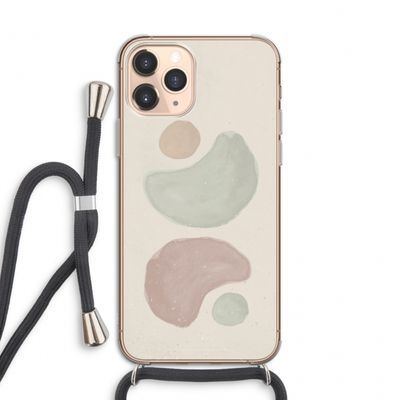 Geo #10: iPhone 11 Pro Transparant Hoesje met koord