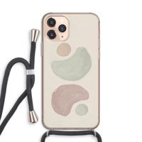 Geo #10: iPhone 11 Pro Transparant Hoesje met koord