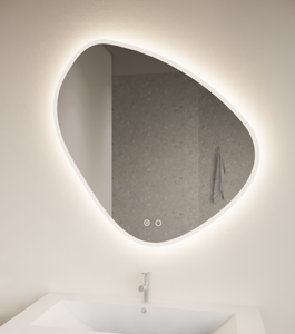 Gliss Design Fury Satine spiegel met LED-verlichting 120x120cm