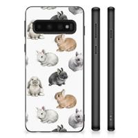 Back Cover voor Samsung Galaxy S10 Konijntjes