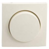 Berker B S1 Centraalplaat/Knop | Dimmer | Polarwit - 66.033.97