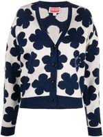 Kenzo cardigan Boke Flower - Blanc