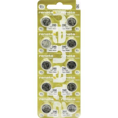 Renata Knoopcel 390 1.55 V 10 stuk(s) 80 mAh Zilveroxide 390.MP-E