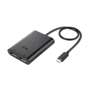 i-tec C31DUAL4KDP USB grafische adapter 3840 x 2160 Pixels Zwart