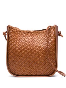 DRAGON DIFFUSION sac cabas Wanaka en cuir - Marron