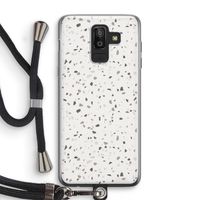 Terrazzo N°14: Samsung Galaxy J8 (2018) Transparant Hoesje met koord