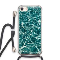 Weerkaatsing water: iPhone 8 Transparant Hoesje met koord