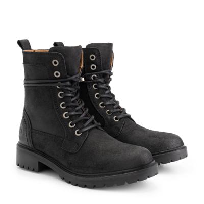 Travelin' Women - Lace-up boot casual - Zwart - Maat 38