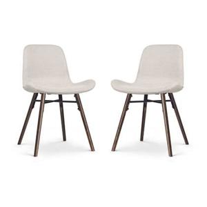 Nolon Nena-Fé Eetkamerstoelen Set van 2 - Beige - Walnoot