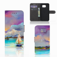 Hoesje Samsung Galaxy S6 Edge Boat - thumbnail